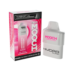Asaj Mooch Hydra Disposable Vape 20mg Strawberry Ice-cream