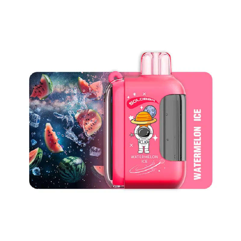 Watermelon Ice - Solo Bar Disposable Vape Kit 20000 Puffs