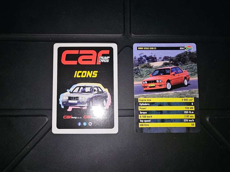 Car Magazine - Collectable Cards - Collection Old Pack
