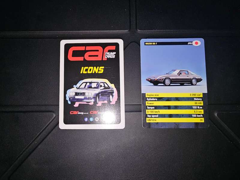 Car Magazine - Collectable Cards - Collection Old Pack