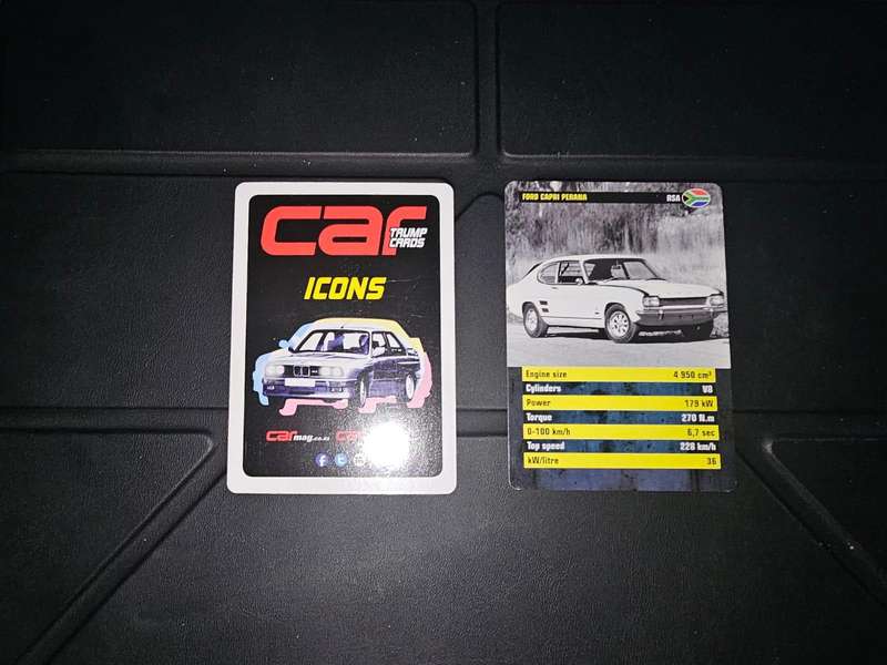 Car Magazine - Collectable Cards - Collection Old Pack