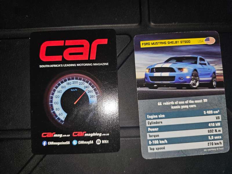Car Magazine - Collectable Cards - Collection 2013 Pack