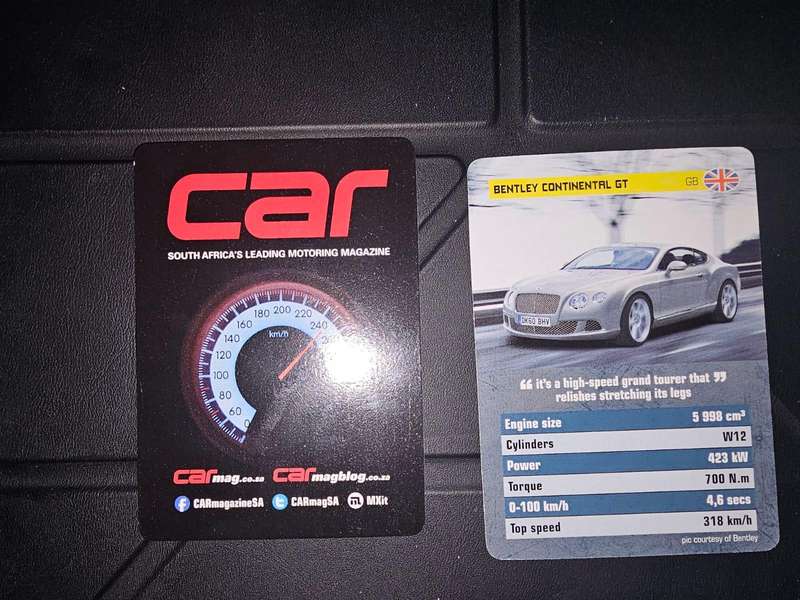 Car Magazine - Collectable Cards - Collection 2013 Pack