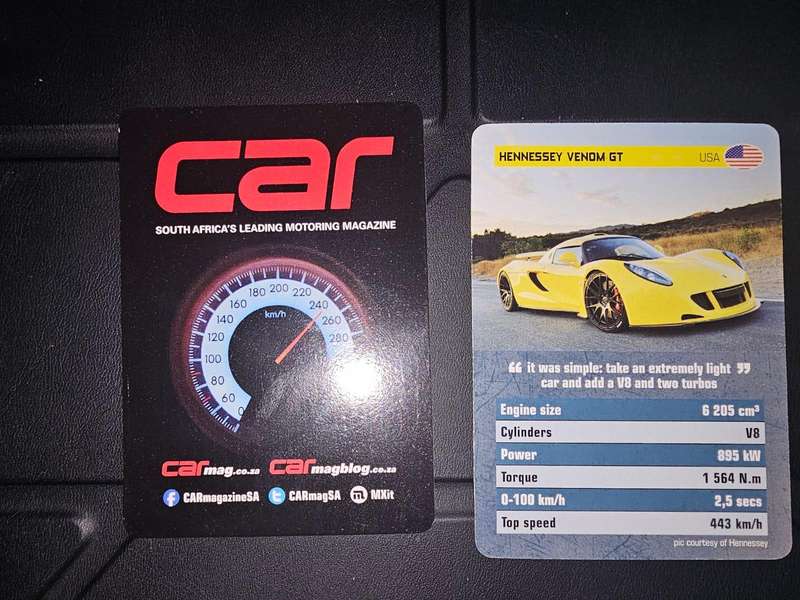 Car Magazine - Collectable Cards - Collection 2013 Pack