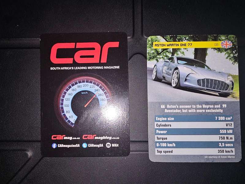 Car Magazine - Collectable Cards - Collection 2013 Pack