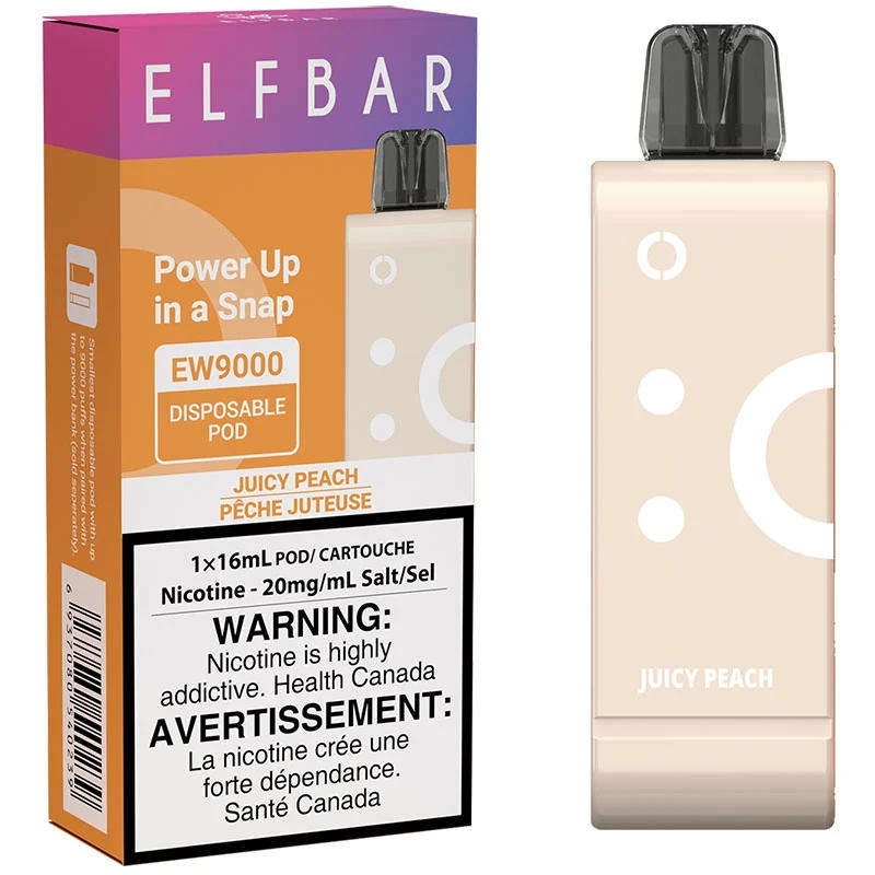 Elf Bar - EW9000 Disposable Vape Pod - 5% - Peach