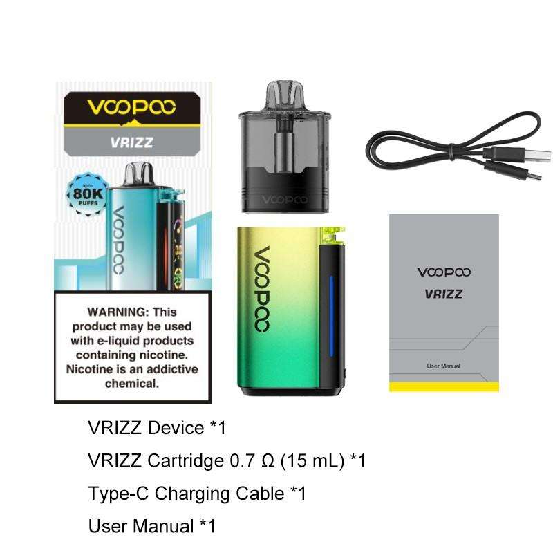 Voopoo - VRIZZ pod system 15ml - Spring Green Vape Pod Kit
