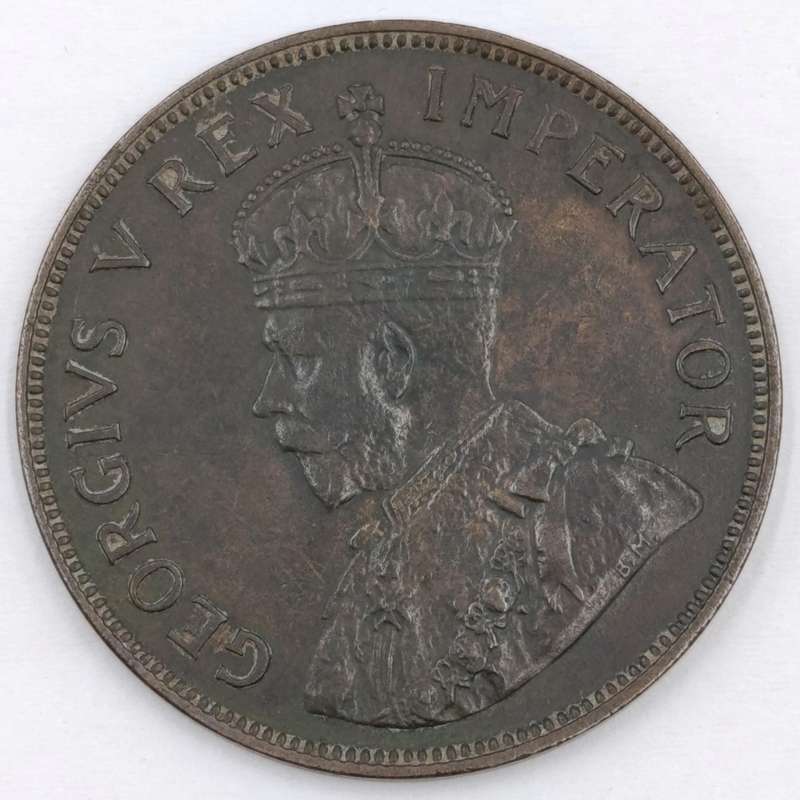 1936 SA Union George V one Penny - XF