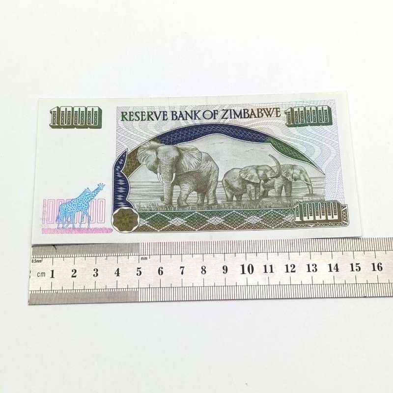 Zimbabwe $1000 Harare 2003 replacement note - Rare AW series - with wrapper