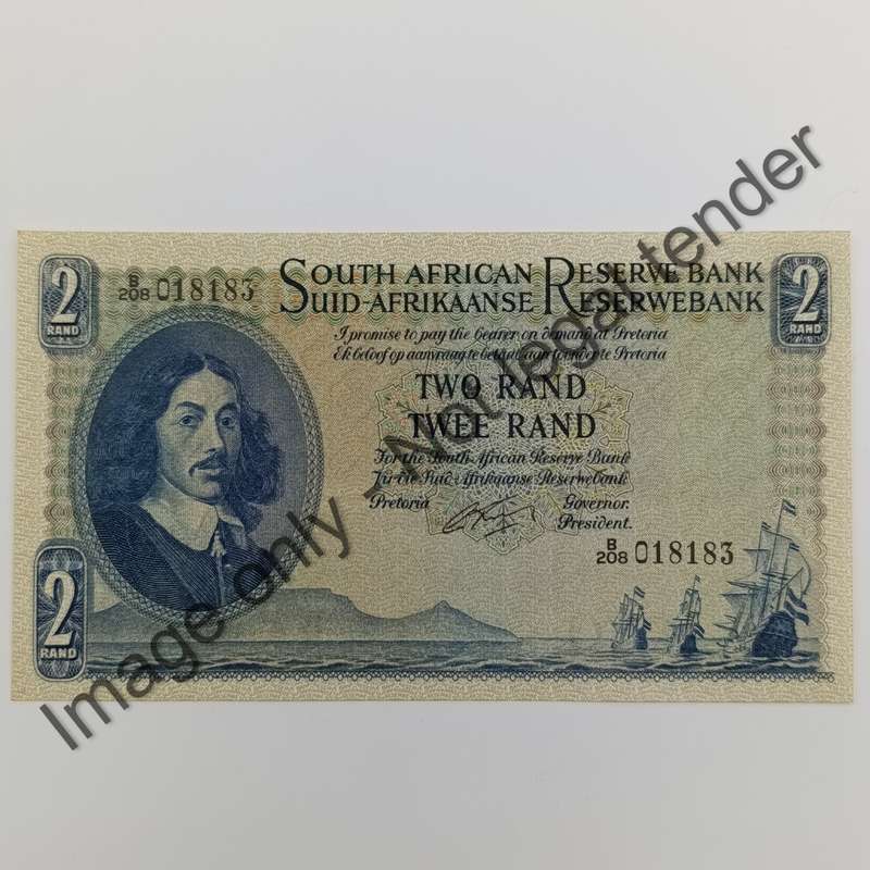 Lot of 3 Rissik R2 banknotes - uncirculated with consecutive numbers