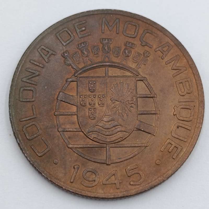 1945 Mozambique 1 Escudo
