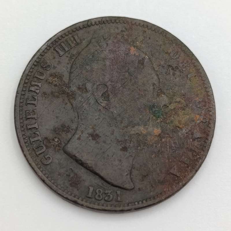 Great Britain 1831 half penny William 4