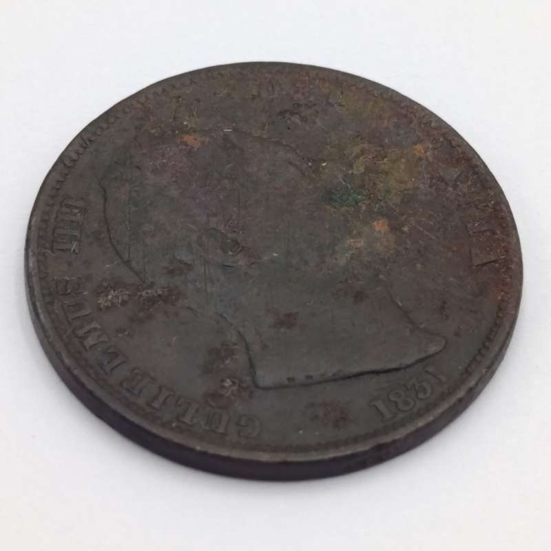 Great Britain 1831 half penny William 4