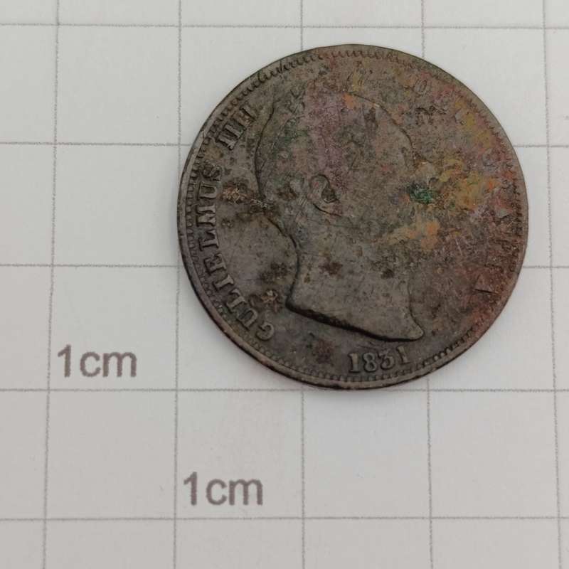Great Britain 1831 half penny William 4
