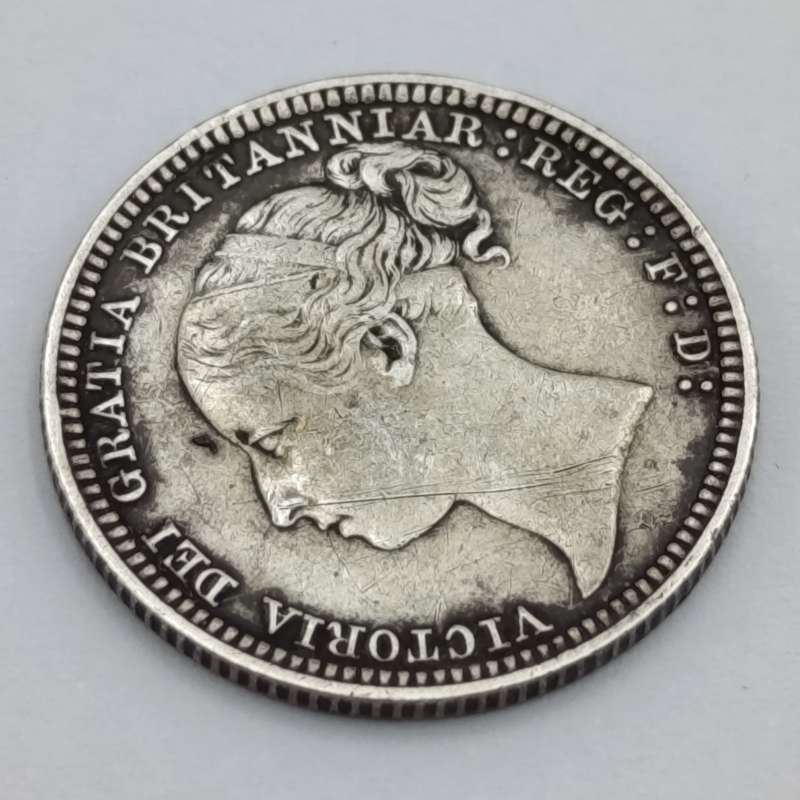 Great Britain 1880 sixpence VF