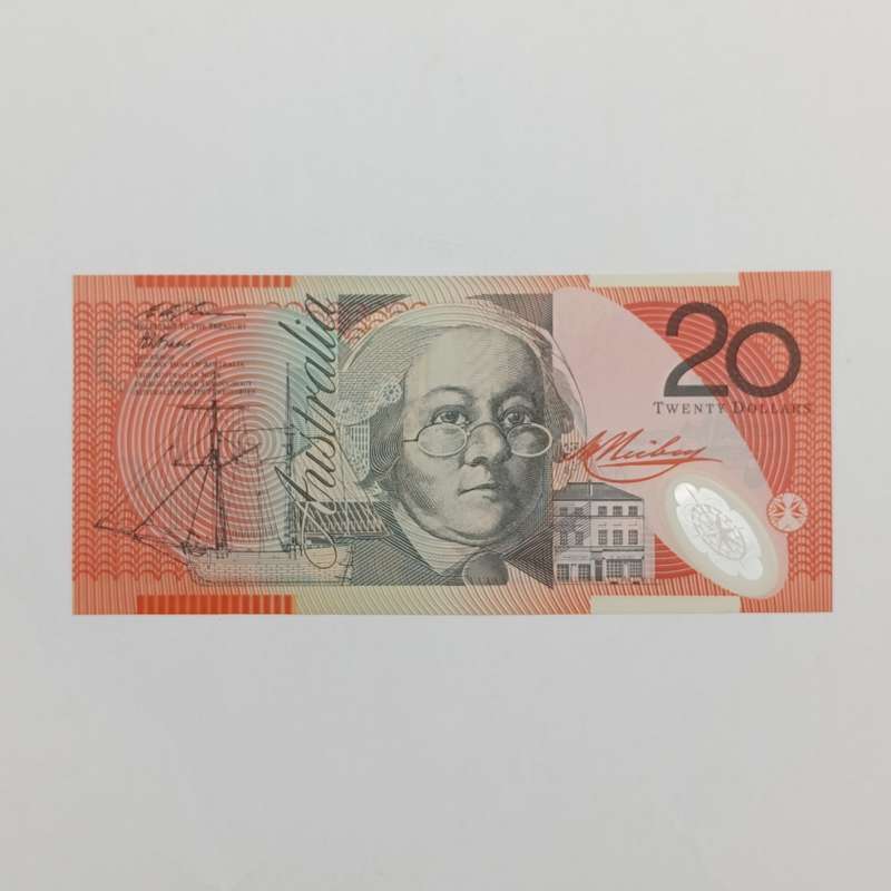 Australia $20 Fraser Evans uncirculated  banknote