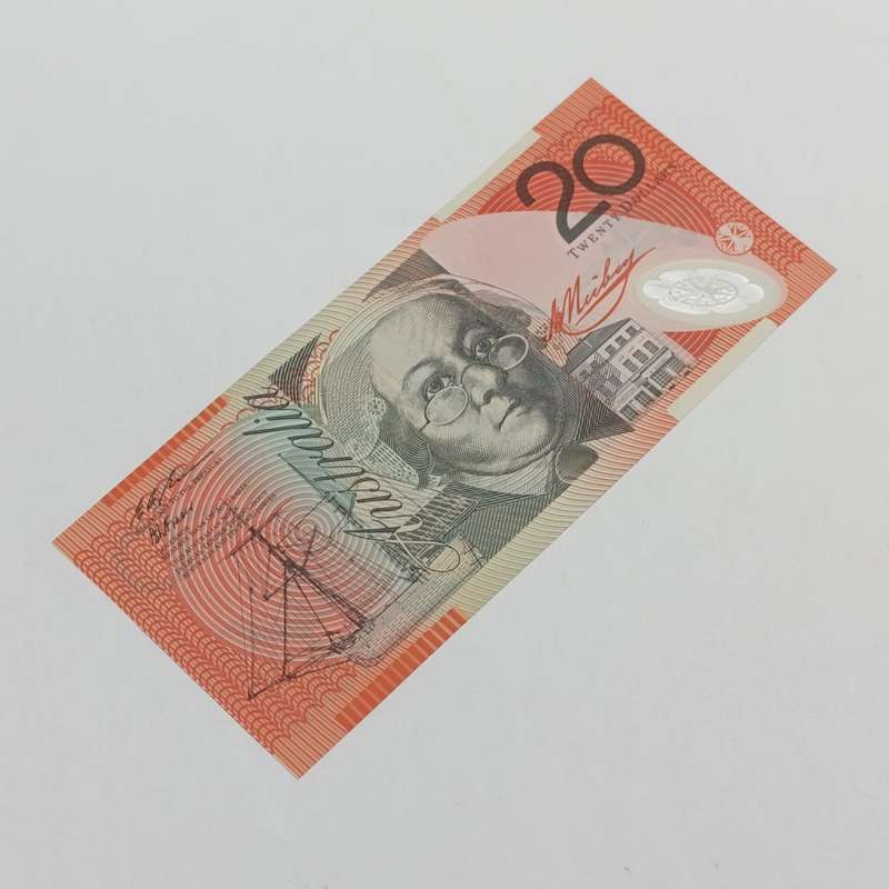 Australia $20 Fraser Evans uncirculated  banknote
