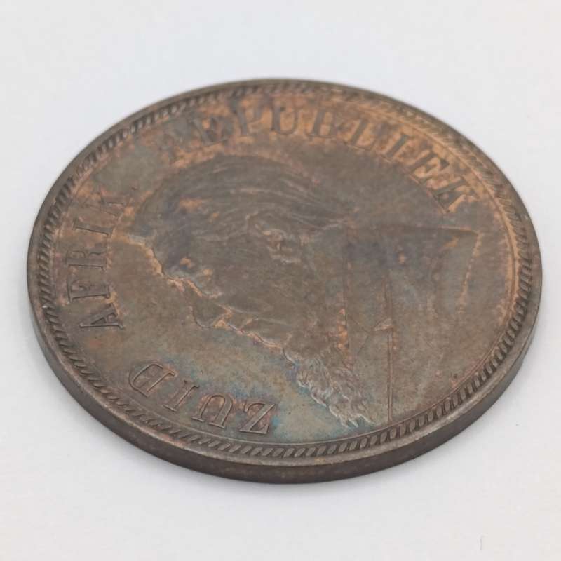 1994 ZAR Paul Kruger penny with some mint lustre remaining