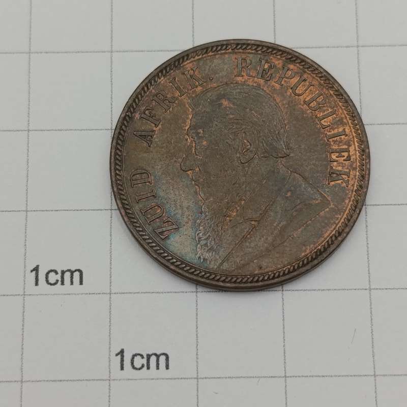 1994 ZAR Paul Kruger penny with some mint lustre remaining