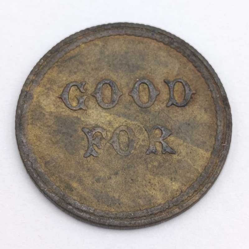 Henry Collison Ltd Good for token Cape Town Cape Town circa 1875 Double struck N & R scarce