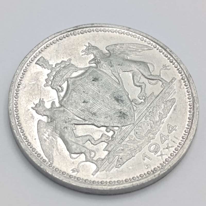 Italy 1944 Transit Token Genova - aluminium