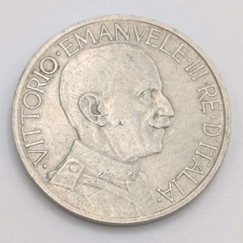 Italy 2 Lire 1924 - Victor Emmanuel 2