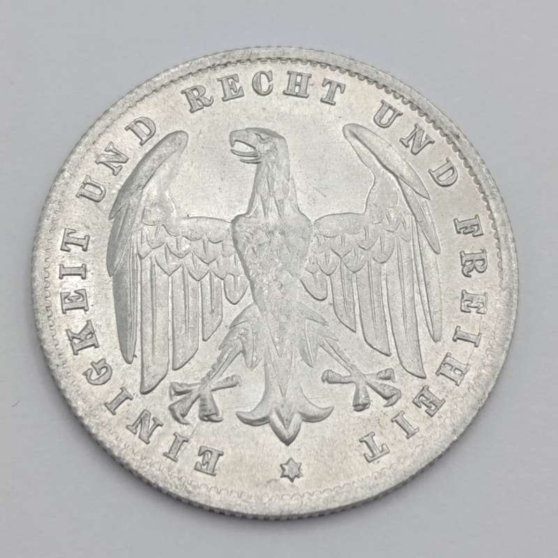 Germany Weimar Republic 500 Mark 1923A Aluminium