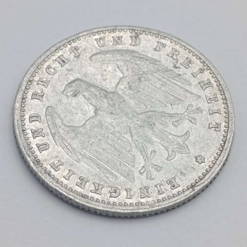 Germany Weimar Republic 1923 Aluminium 200 Mark J