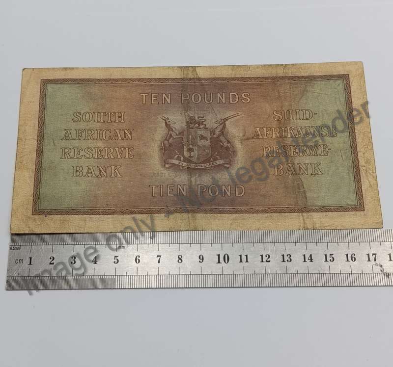 Postmus Banknote Ten Pound only issue 1943