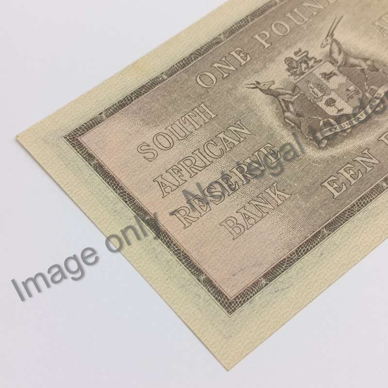 MH de Kock Banknote First Issue One Pound uncirculated