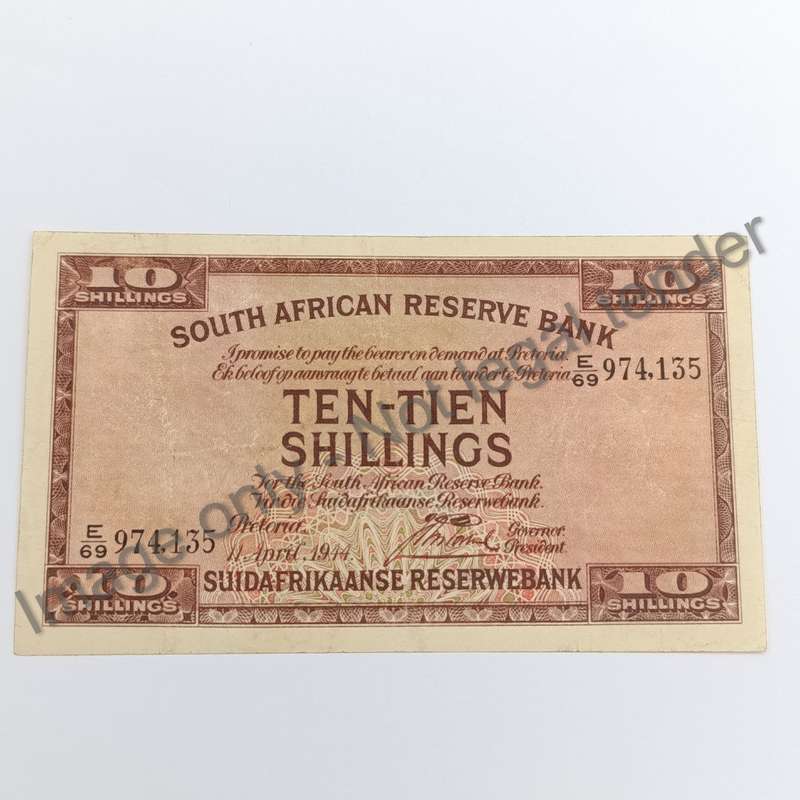 Postmus Banknotes 10 Shilling only issue 1944 uncirculated