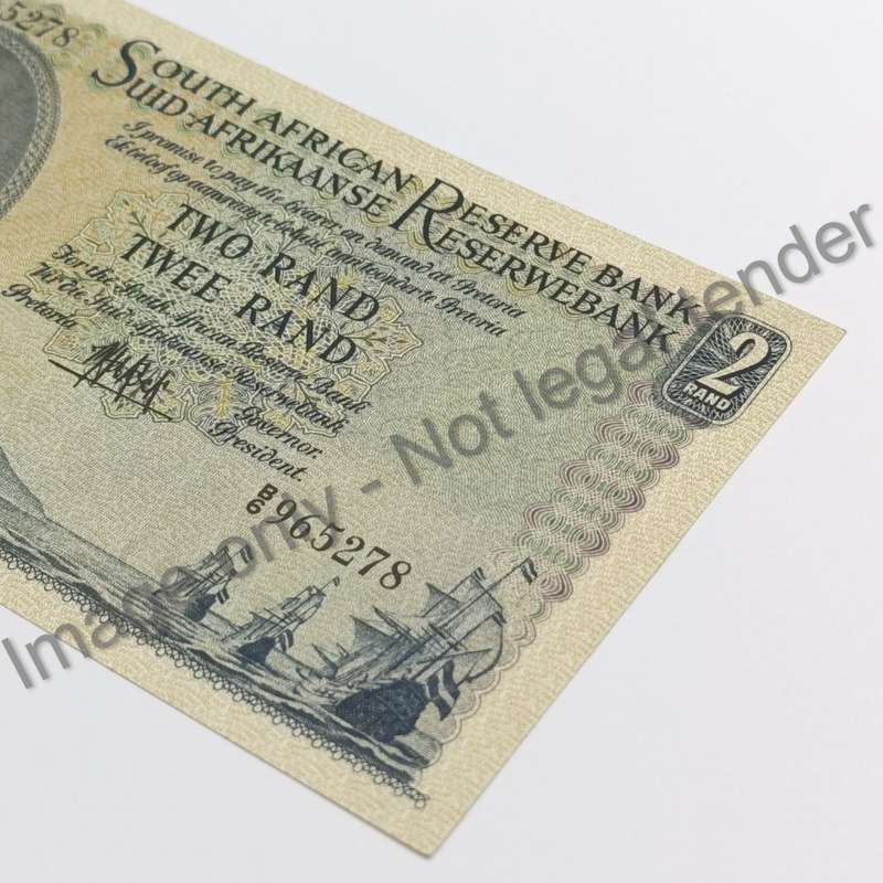 MH de Kock Banknote R2 only issue - slight crease