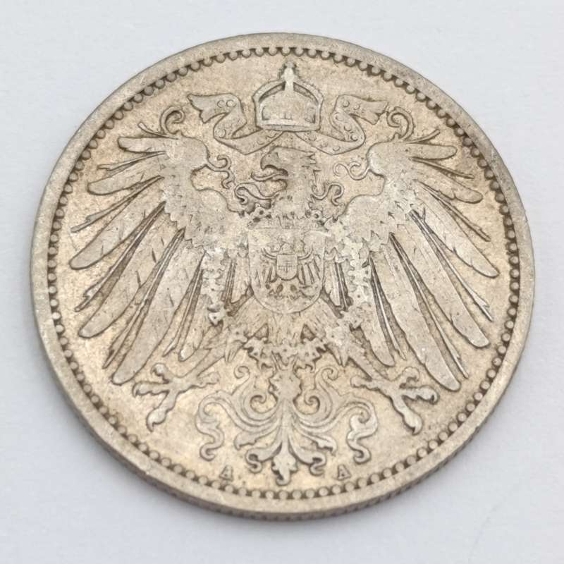 Germany Empire 1905 A 1 mark silver