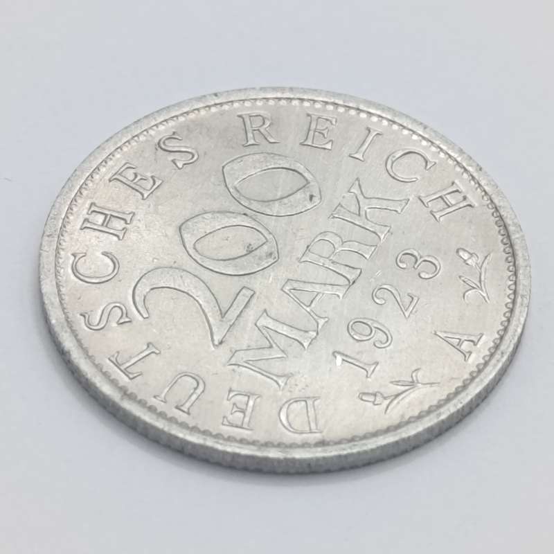 Germany Weimar Republic 1923 A 200 mark aluminium