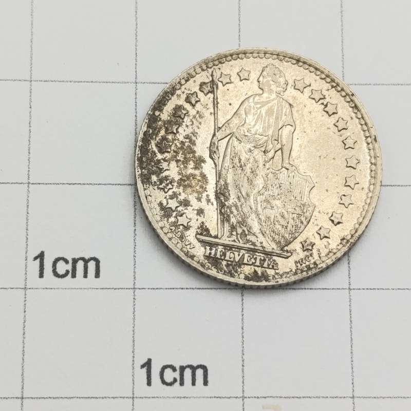 Switzerland 1945 silver 1 Franc