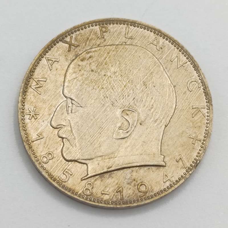 Germany 1947 Max Planck 2 Deutsche Mark