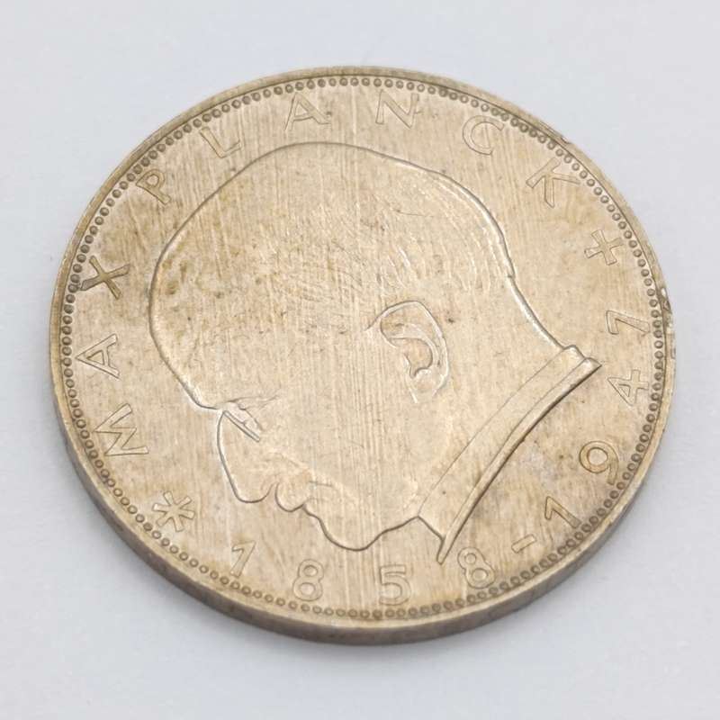 Germany 1947 Max Planck 2 Deutsche Mark