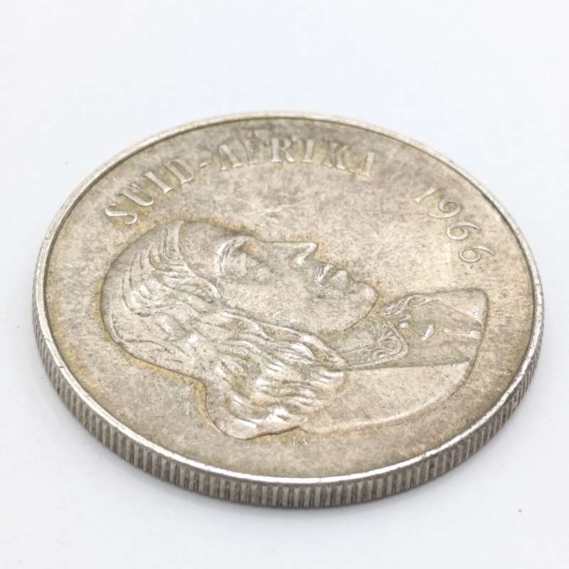 South Africa 1966 silver R1 Tagged EAR variety