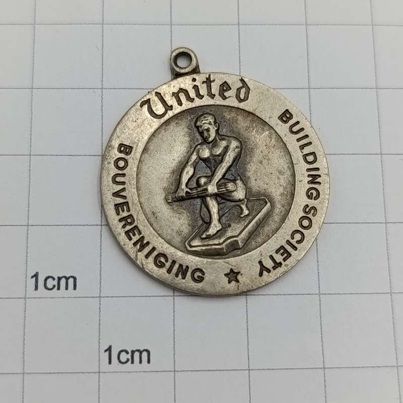 Vintage United Building Society medallion