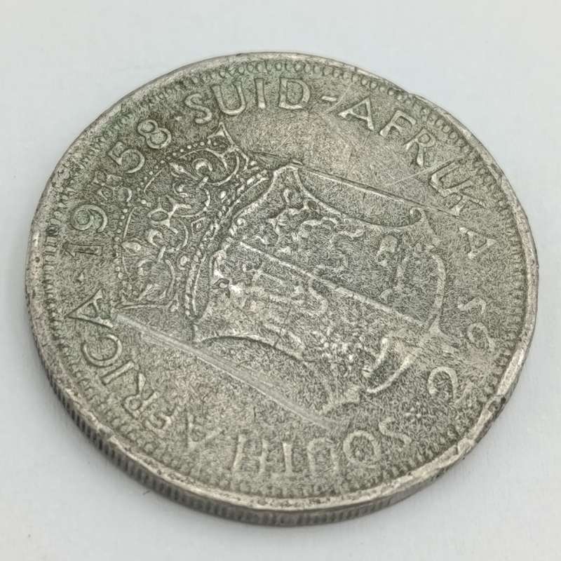1958 Prison money 2 1/2 Shilling - weighs only 11,5g