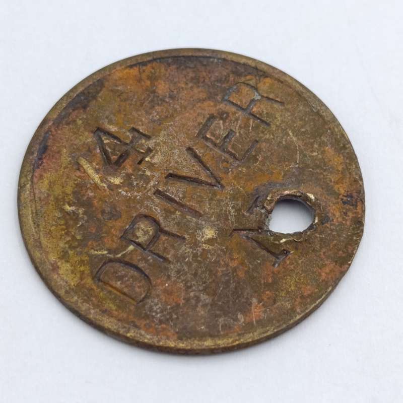Key check Token marked MEAT & DRIVER