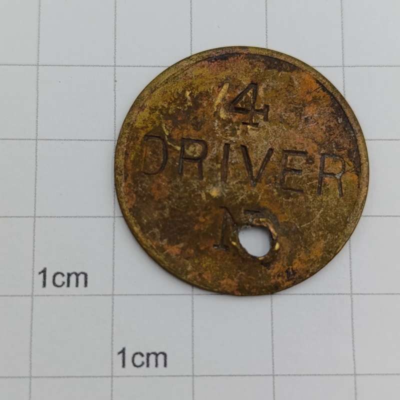 Key check Token marked MEAT & DRIVER