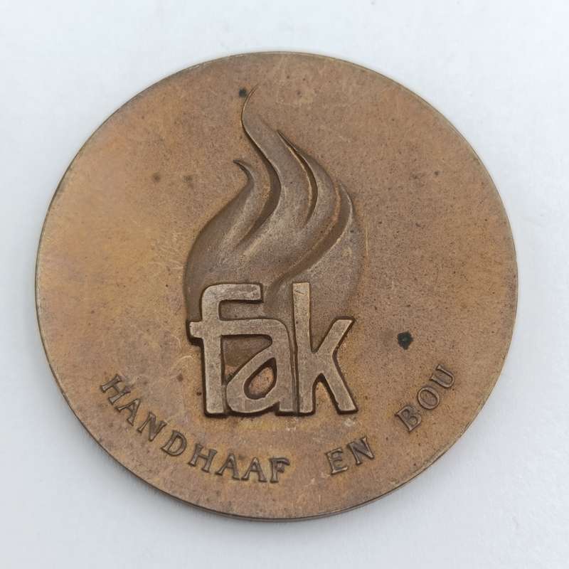 1973 FAK Langenhoven medallion