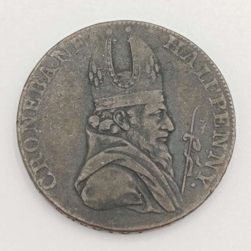 Irish Associated Irish Mine Company 1789 1/2 Penny token