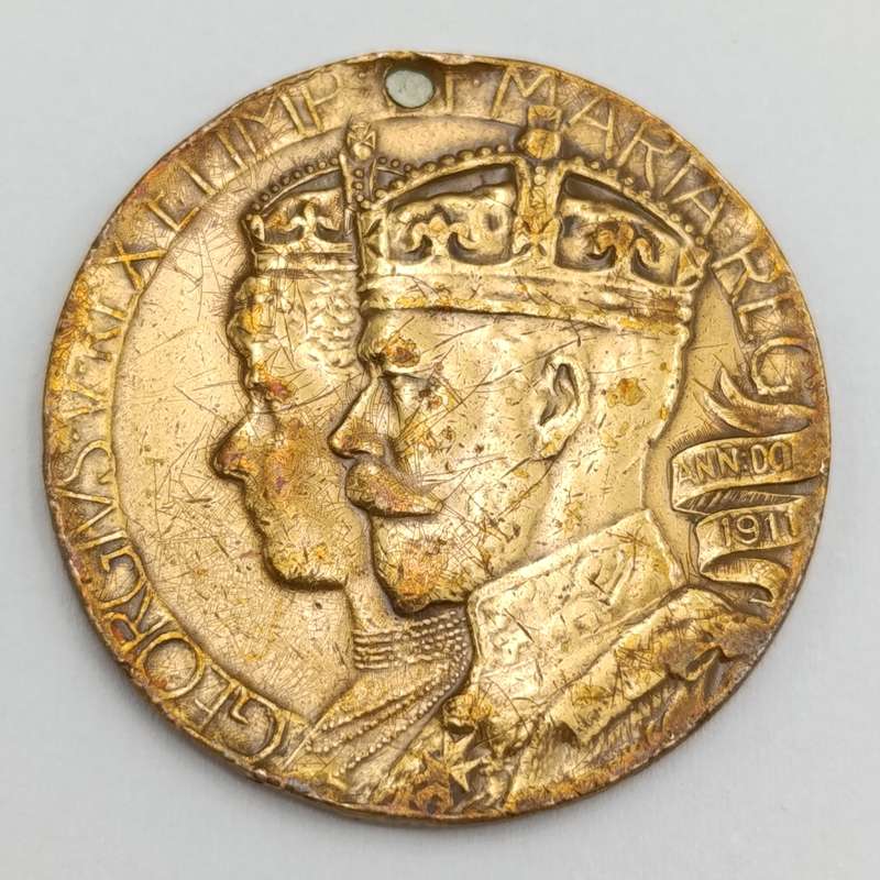 1911 Coronation of George 5 Natal medallion