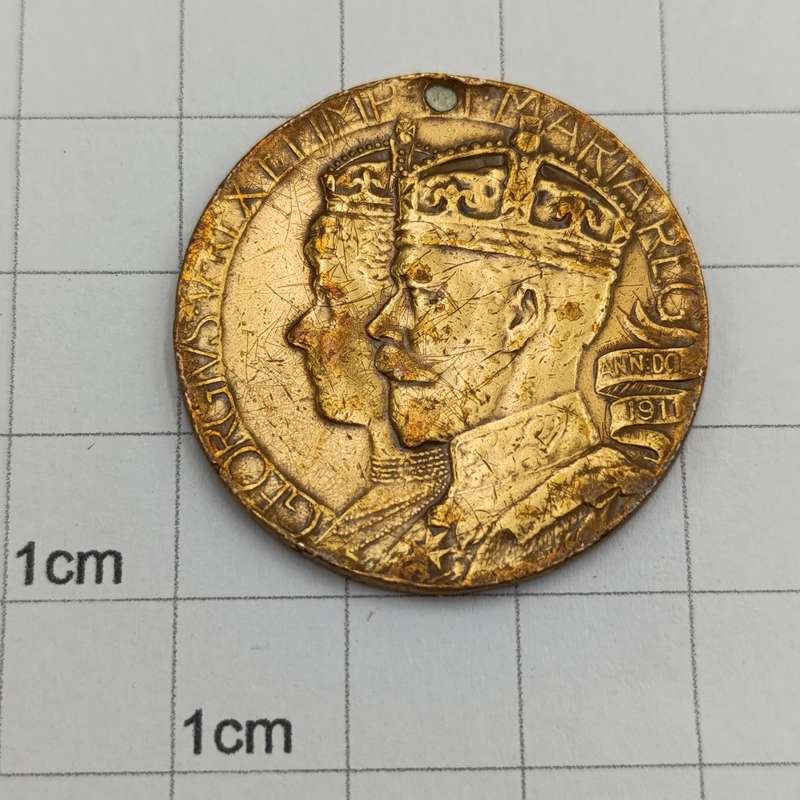 1911 Coronation of George 5 Natal medallion