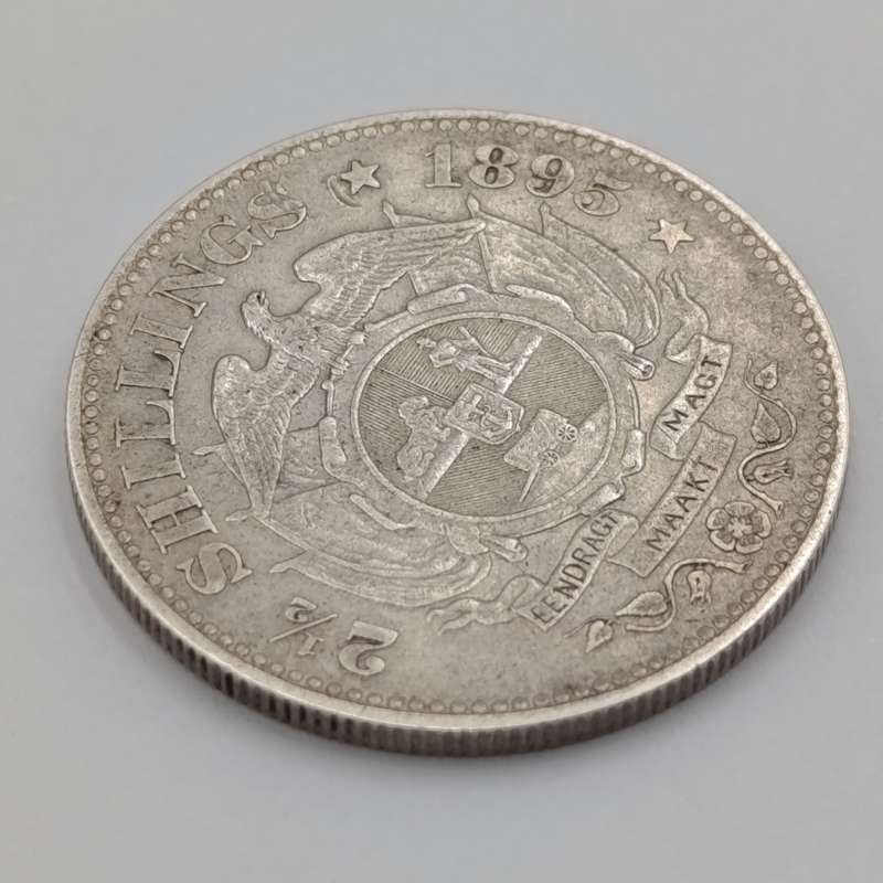 1895 ZAR Kruger Silver half crown - Beautiful coin
