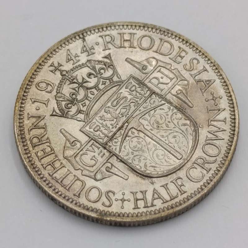 Southern Rhodesia 1944 half crown AU