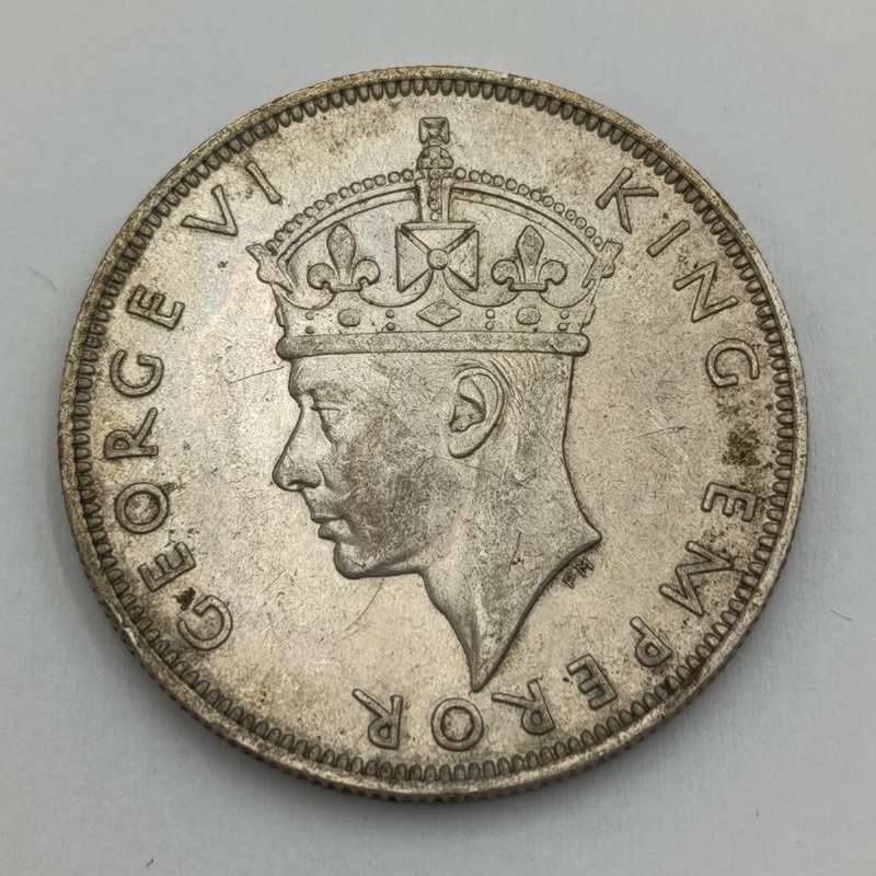 Southern Rhodesia 1944 half crown AU