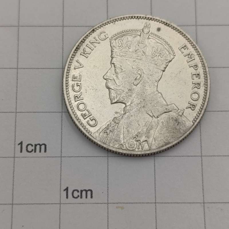 Southern Rhodesia 1934 half crown AU